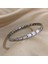 Çelik Bileklik Ince Italyan Charm Yazısız Model Unisex Erkek Kadın 3 mm 18 cm Gümüş (Silver) 2