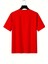 Unisex Büyük Beden Minimal Baskılı Oversize %100 Pamuk T-Shirt 2