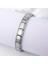 Çelik Bileklik Italyan Charm Yazısız Model Unisex Erkek Kadın 3 mm 18 cm Gümüş Silver 4