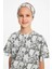 Kız %100 Pamuklu Penye T-Shirt Bandana 2\'li Takım Spor Rahat Best Of Koleksiyonu 3