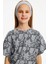 Kız %100 Pamuklu Penye T-Shirt Bandana 2\'li Takım Spor Rahat Best Of Koleksiyonu 5