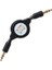 Powermaster Makaralı 3.5 mm Stereo Erkek-Erkek Kablo 1