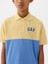 Erkek Çocuk Mavi Gap Logo Colorblock Pique Polo Yaka T-Shirt 2