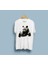 Oversize Panda Ailesi Tasarım T-Shirt 2