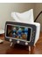Elite Retro Tv Görünümlü Peçete Kutusu, Telefon Tutucu (Gri) 1 Adet 1