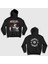 Unisex Siyah Dog Ufc Mma Güreş Khamzat Chimaev Sırt Baskılı Kapüşonlu Sweatshirt 1
