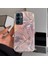 Samsung Galaxy A26 Uyumlu Zebana Pembe Kalp Desenli Silikon Kılıf 2