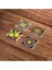 Elite Italyan Tile Desenli Doğal Taş Traverten Bardak Altlığı 4 Lü Set 1 Adet 4