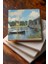 Claude Monet Bahçede, Kırda Öğle Yemeği, Argenteuil'de Köprü, Gelincikler Taş Bardak Altlığı 4lü Set 3