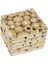Ahşap El Yapımı Kare Bardak Altlığı 6 Lı 3