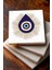 Nazar Taş Bardak Altlığı Masaüstü Koruyucu Altlık 4 Parça Set 10X10CM Stone Coasters SC248 3