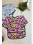 Elite Flower ve Lol Desenli 2'li Paket Sıvı Geçirmez Kız Çocuk Aktivite ve Mama Önlüğü 6-24 Ay 1 Adet 2