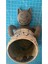 Elite 3D Kedi Bardak Altlığı Gri Cup Cuddler (Sevimli Dekoratif Altlık) 1 Adet 4
