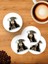 Karayip Korsanları Severlere Jack Sparrow Sticker 4'lü Ahşap Bardak Altlığı 1