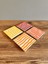 Elite El Yapımı Taş Bardak Altlığı 4’lü Set Renkli Bardak Altı - Stone Coasters 1 Adet 3