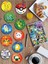 Elite Pokemon Set 10'lu Bardak Altlığı Taso, Pikachu, Bulbasaur, Caterpie, Squırtle, Jıgglypuff, Charızard 1 Adet 5