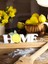 Elite Dekoratif Home Yazılı Limon Detaylı Masa ve Raf Süsü – 15 cm Modern Ev ve Mutfak Dekoru 1 Adet 4