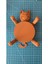 Elite 3D Kedi Bardak Altlığı Kahverengi Cup Cuddler (Sevimli Dekoratif Altlık) 1 Adet 4