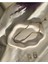 Elite Bulut Görünümlü Beyaz Takı Tepsisi Takı Tabağı 19X14 Dekoratif Tabak Soyut Bulut Oval Beton 1 Adet 2