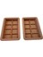 Elite 8 Bölmeli Dubai Çikolatası Kalıbı Silikon Çikolata Kalıbı Derinlik 2,5 Cm, 10 x 15, 100 Gr. 1 Adet 3