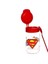 Elite Superman Kaşıklı Cam Mama Kabı Yemek Kabı Atıştırmalık Kabı 1 Adet 370 cc 1 Adet 2