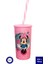 Elite 470 cc Lisanslı Minnie Desenli Bpa Free Pembe Renk Kapaklı Pipetli Bardak 1 Adet 2