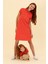Kadın Kırmızı Elbise (Örme) 50269546-VR030 2