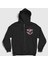 Unisex Siyah Dagestan Ufc Mma Magomed Ankalaev Fermuarlı Kapüşonlu Sweatshirt 1