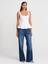 21063 Kalın Askılı Peplum Top-Beyaz 3