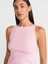 21048 Halter Yaka Top-Toz Pembe 4