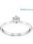 D Renk 0,30 Karat Hrd Sertifikalı Tektaş Pırlanta Yüzük - PR01157-H37 1