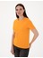 Kadın Turuncu Regular Fit Basic Tişört 50305766-VR051 3