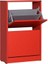Flat Duo 2 Katlı Ayakkabılık Dolabı - Kırmızı 4