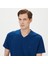 Erkek Mavi Standart Fit T-Shirt 4