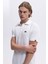 Logolu Pamuklu Regular Fit Düğmeli Polo Yaka T Shirt Erkek Polo Yaka T Shirt EM460 4