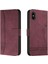iPhone Xs Max Klasik Tasarım Deri Cüzdan Manyetik Kapatma Flip Kılıf Kickstand Kart Tutucu Yuvası Darbeye Dayanıklı Koruyucu Kapak (Yurt Dışından) 2