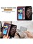 Xiaomi Redmi Note 14 Pro 5g Klasik Tasarım Deri Cüzdan Manyetik Kapatma Flip Kılıf Kickstand Kart Tutucu Yuvası Darbeye Dayanıklı Koruyucu Kapak (Yurt Dışından) 4