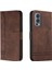 Oneplus Nord 2 5g Klasik Tasarım Deri Cüzdan Manyetik Kapatma Flip Kılıf Kickstand Kart Tutucu Yuvası Darbeye Dayanıklı Koruyucu Kapak (Yurt Dışından) 1