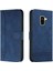 Samsung Galaxy A8 Plus 2018 Klasik Tasarım Deri Cüzdan Manyetik Kapatma Flip Kılıf Kickstand Kart Tutucu Yuvası Darbeye Dayanıklı Koruyucu Kapak (Yurt Dışından) 1