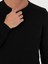 Erkek Siyah Slim Fit Bisiklet Yaka Triko Kazak 50270175-VR046 7