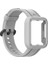 Xiaomi Mi Için Silikon Izle Band 2 Gray (Yurt Dışından) 4