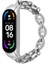 Xiaomi Mi Band 7 Silver Için Paslanmaz Ste Watch Band (Yurt Dışından) 4