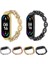Xiaomi Mi Band 7 Silver Için Paslanmaz Ste Watch Band (Yurt Dışından) 5