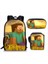 Öğrenci Okul Çantası Benim Dünyam Oyun Çevresi Sırt Çantası 3 Parça Set (Yurt Dışından) 1