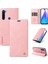 Xiaomi Redmi Note 8t Premium Pu Deri Basit Cüzdan Kılıf Kart Yuvaları Destek Ayağı Manyetik Kapatma Darbeye Dayanıklı Kapak (Yurt Dışından) 1