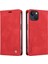 iPhone 15 Plus Premium Pu Deri Basit Cüzdan Kılıf Kart Yuvaları Destek Ayağı Manyetik Kapatma Darbeye Dayanıklı Kapak (Yurt Dışından) 1