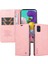 Samsung Galaxy A51 5g Premium Pu Deri Basit Cüzdan Kılıf Kart Yuvaları Destek Ayağı Manyetik Kapatma Darbeye Dayanıklı Kapak (Yurt Dışından) 4