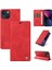 iPhone 15 Plus Premium Pu Deri Basit Cüzdan Kılıf Kart Yuvaları Destek Ayağı Manyetik Kapatma Darbeye Dayanıklı Kapak (Yurt Dışından) 5