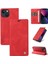 iPhone 14 Premium Pu Deri Basit Cüzdan Kılıf Kart Yuvaları Destek Ayağı Manyetik Kapatma Darbeye Dayanıklı Kapak (Yurt Dışından) 4
