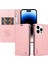 iPhone 14 Pro Premium Pu Deri Basit Cüzdan Kılıf Kart Yuvaları Destek Ayağı Manyetik Kapatma Darbeye Dayanıklı Kapak (Yurt Dışından) 5